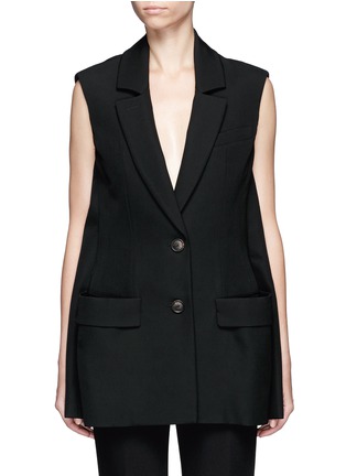 Main View - Click To Enlarge Main View - Click To Enlarge - Balenciaga - Virgin wool sleeveless jacket