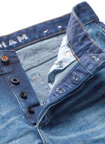 Click To Enlarge 'Razor' distressed slim fit jeans
