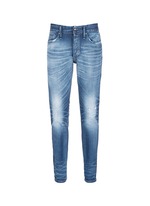 Main View -Click To Enlarge 'Razor' distressed slim fit jeans