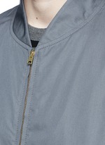 Detail View -Click To Enlarge 'MA-1' bomber jacket