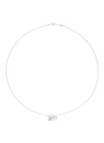 Main View -Click To Enlarge 'Little Train' 18k gold diamond pearl necklace