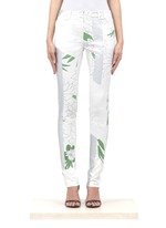 3.1 Phillip Lim&nbsp;Floral and metallic stripe skinny jeans