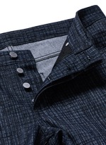 Click To Enlarge Crosshatch print jeans