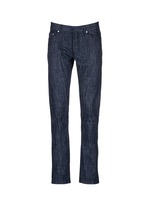 Main View -Click To Enlarge Crosshatch print jeans