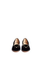 Figure View -Click To Enlarge 'Incy Kitty' velvet flats