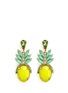 Main View - Click To Enlarge Main View - Click To Enlarge - Elizabeth Cole - 'Ananas' pineapple drop earrings