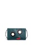 Main View - Click To Enlarge Main View - Click To Enlarge - A-Esque - 'Box Clutch 02 E-Motion' leather bag