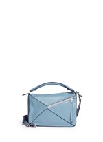 Back View -Click To Enlarge 'Puzzle' calf leather bag