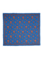 Main View -Click To Enlarge Classic skull modal-silk scarf