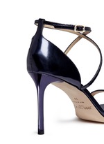 Detail View -Click To Enlarge 'Hesper 85' crisscross strap leather sandals