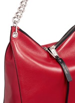 Detail View -Click To Enlarge 'Raven' small leather shoulder bag