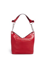 Back View -Click To Enlarge 'Raven' small leather shoulder bag