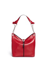 Main View -Click To Enlarge 'Raven' small leather shoulder bag