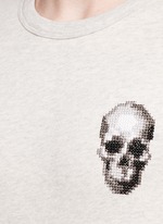 Detail View -Click To Enlarge Skull embroidery sweatshirt