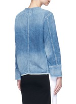 Back View -Click To Enlarge 'Santa Cruz' pocket denim jacket