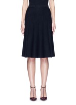 Main View -Click To Enlarge 'Elissa' ribbed ottoman knit skirt
