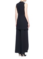 Back View -Click To Enlarge 'Mayson' shawl collar long waistcoat