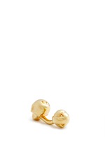 Detail View -Click To Enlarge Crystal skull cufflinks