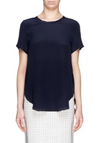 3.1 Phillip Lim&nbsp;Over-lapping side T-shirt