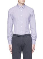 Main View -Click To Enlarge 'Parma' check cotton shirt