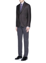 Figure View -Click To Enlarge 'Parma' check cotton shirt