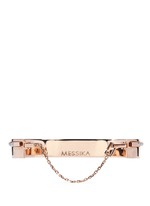 Detail View -Click To Enlarge 'Kate' diamond 18k rose gold bangle