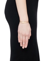 Figure View -Click To Enlarge 'Kate' diamond 18k rose gold bangle