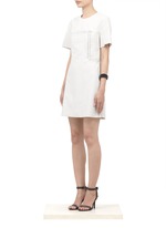3.1 Phillip Lim&nbsp;Pin-and-eyelet embellishment shift dress