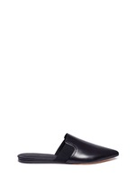 Main View -Click To Enlarge 'Nadette' leather slippers