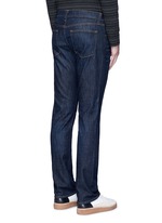 Back View -Click To Enlarge 'Kane' straight leg jeans