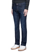 Front View -Click To Enlarge 'Kane' straight leg jeans