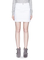 Main View -Click To Enlarge 'Leila' distressed denim pencil skirt