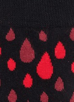 Detail View -Click To Enlarge x Robert Rodriguez Blood Drop Socks