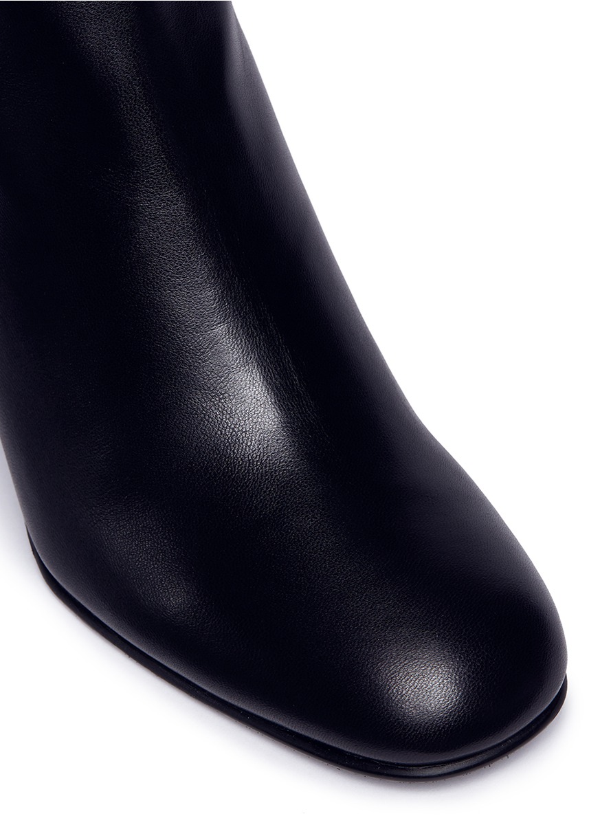stuart weitzman chunky boots