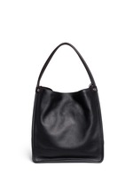 Back View -Click To Enlarge Medium calfskin leather tote