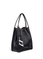 Front View -Click To Enlarge Medium calfskin leather tote