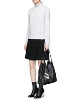 Figure View -Click To Enlarge Medium calfskin leather tote
