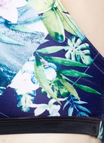 Detail View -Click To Enlarge 'The Dalliance' print crossback active bra