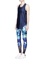 Figure View -Click To Enlarge 'The Dalliance' print crossback active bra