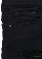 Detail View -Click To Enlarge 'Le Cut Off' distressed denim shorts