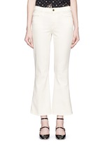 Detail View -Click To Enlarge x Inez & Vinoodh 'Inez' flared jeans