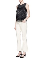 Figure View -Click To Enlarge x Inez & Vinoodh 'Inez' flared jeans