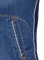 Detail View -Click To Enlarge 'Le Jacket' cotton blend denim jacket