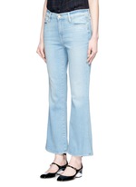 Front View -Click To Enlarge x Inez & Vinoodh 'Inez' whiskered flared jeans