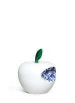 Main View -Click To Enlarge Floral bite apple sculpture