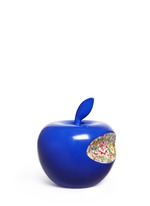 Main View -Click To Enlarge Floral bite apple sculpture