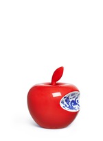Main View -Click To Enlarge Dragon bite apple sculpture