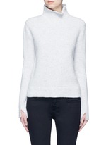 Main View -Click To Enlarge Wool-cashmere turtleneck sweater