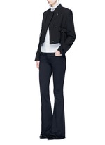 Figure View -Click To Enlarge Wool-cashmere turtleneck sweater