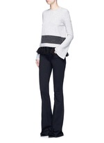 Figure View -Click To Enlarge Fringe tassel knit sweater